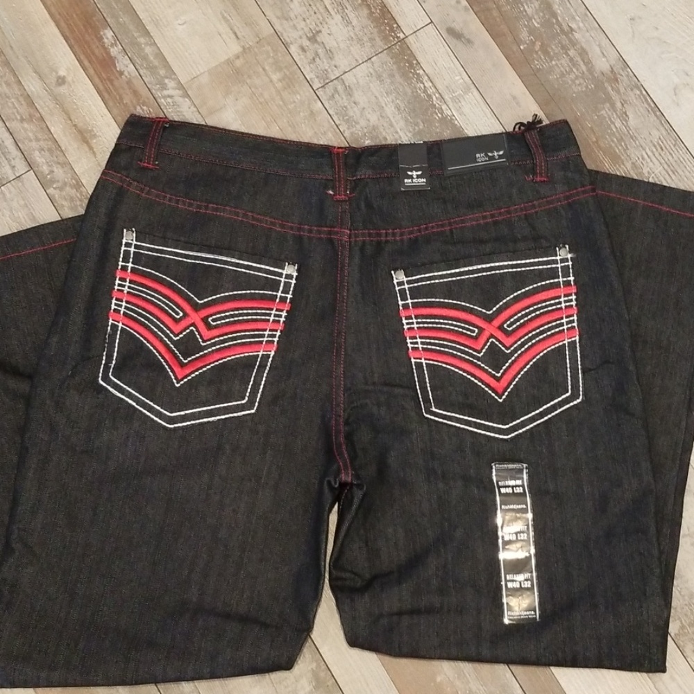 RK Icon Jeans Size  40X32 NWT